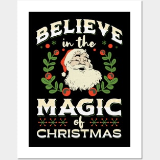 Believe In The Magic Of Christmas Posters and Art